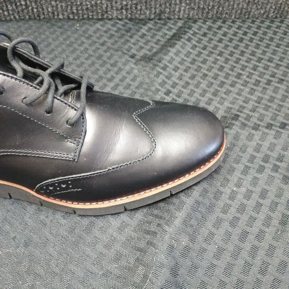 Black Timberland wingtip Oxford  sensorflex Size 9 # A16T7 Leather uppers